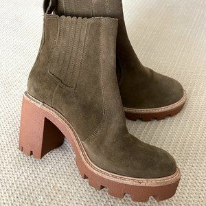 Gianni Bini Suede Platform Booties